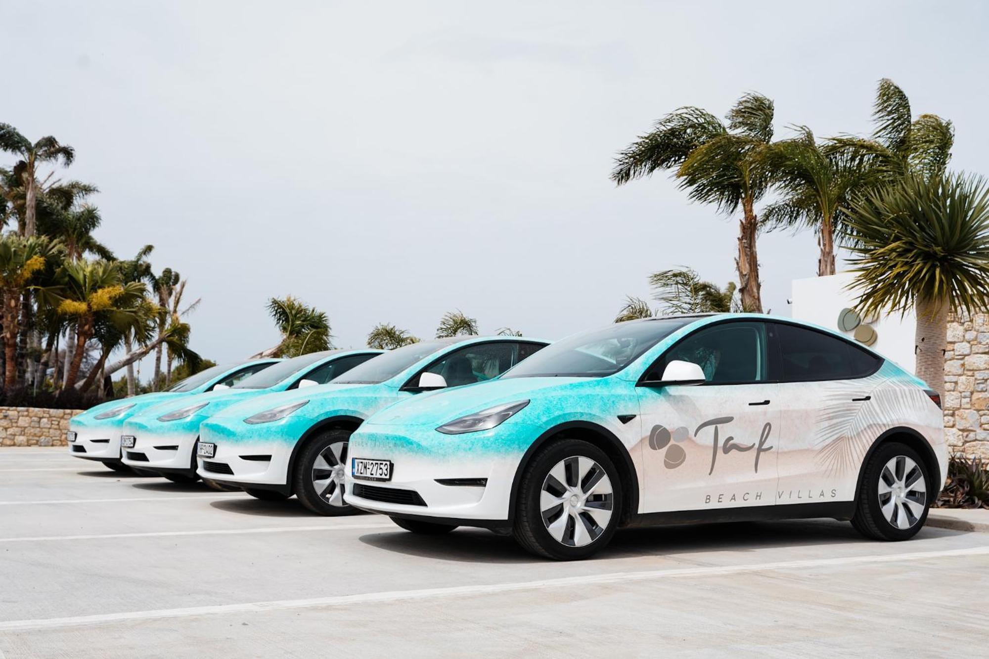 Taf Beach Villas With Tesla Tigkaki  Exterior photo